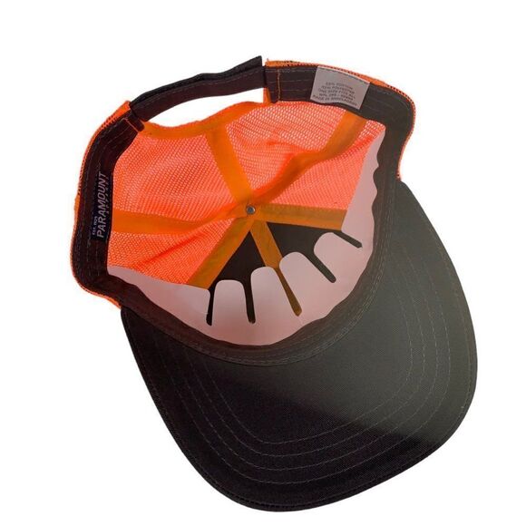 Paramount Apparel Greetings from St. Louis Missouri Trucker Hat Brown / Orange O - Picture 6 of 9